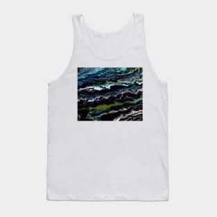 landscaping abstract fluid art Tank Top